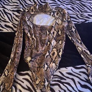 Snakeskin Bodysuit